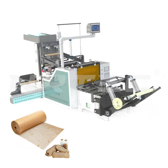 16 Jahre Fabriken Kraftpapier Schneide-Rückspulkissen Wabenpapierherstellungsmaschine