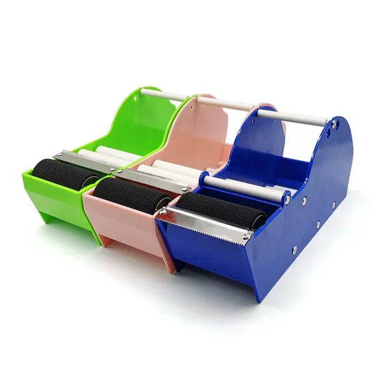 Wasseraktivierter gummierter Klebebandspender Nasswasser-Kraftpapier-Verpackungsband-Schnittmaschine