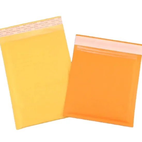 Umweltfreundliche, wasserdichte und langlebige Luftpolsterfolien-Verpackungstasche aus Kraftpapier