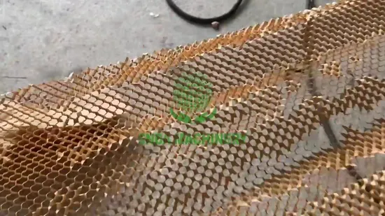 Wabenverpackungspapierformung Wabenpapierschneidemaschine Wabenpapierherstellungsmaschine