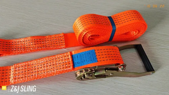 LC1500dan 10 m 3 t Ratschen-Spanngurt Ladungszurrgurt