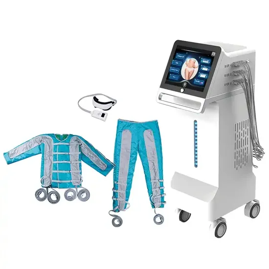 24 Airbags 3 in 1 Infrarot-Lymphdrainage Pressotherapie Detox Pressoterapia Körper Augen Massagegerät