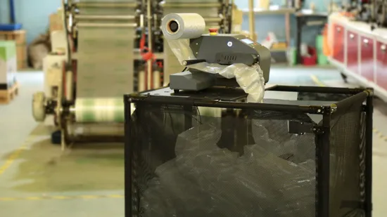 Kompakte aufblasbare Luftpolsterbeutel-Verpackungskissen-Filmkissen-Luftpolsterrollenmaschine